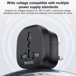 Adattatore universale da viaggio Yesido MC43 con spina UK