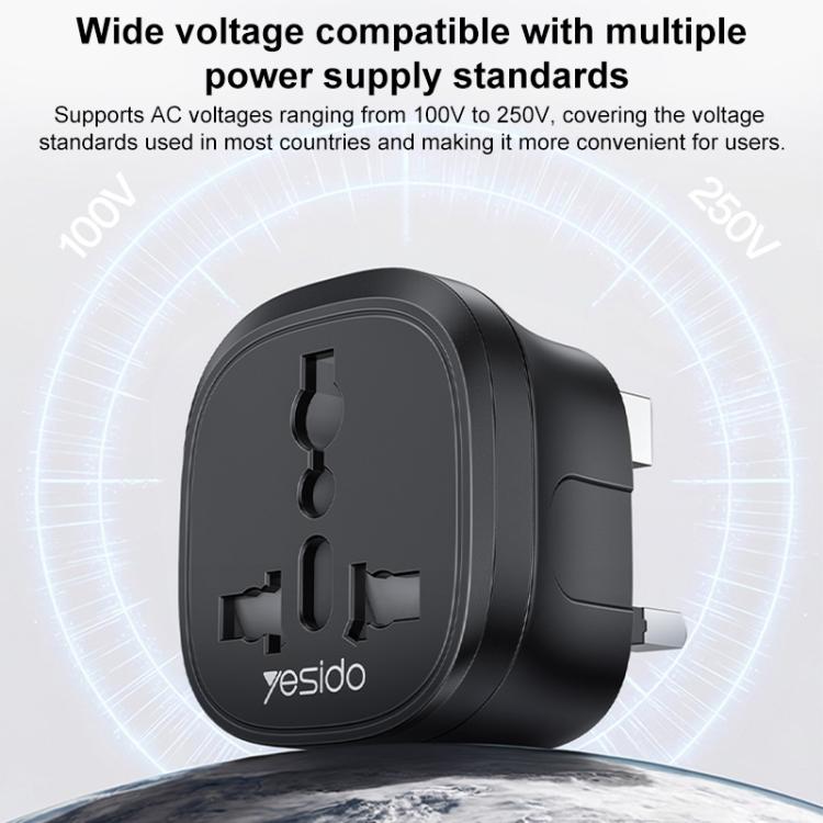 Adattatore universale da viaggio Yesido MC43 con spina UK