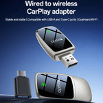 Convertitore wireless CarPlay Yesido KM29 da cablato