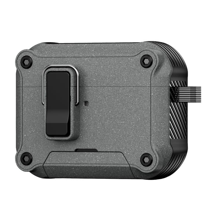 Custodia protettiva per auricolari con chiusura magnetica a scomparsa automatica e supporto integrato., For AirPods Pro 3, For AirPods 4