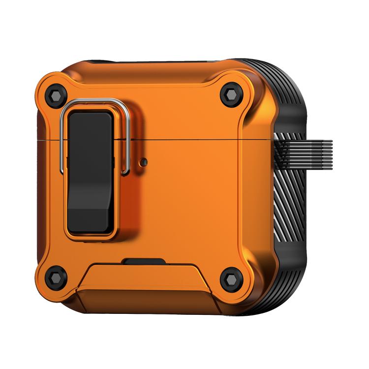 Custodia protettiva per auricolari con chiusura magnetica a scomparsa automatica e supporto integrato., For AirPods Pro 3, For AirPods 4