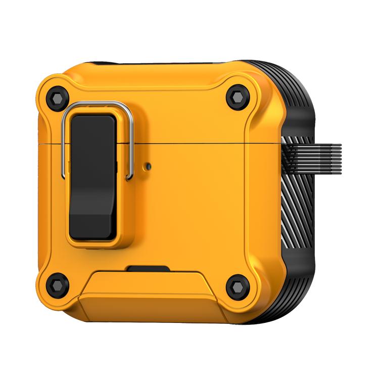 Custodia protettiva per auricolari con chiusura magnetica a scomparsa automatica e supporto integrato., For AirPods Pro 3, For AirPods 4