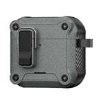 Custodia protettiva per auricolari con chiusura magnetica a scomparsa automatica e supporto integrato., For AirPods Pro 3, For AirPods 4