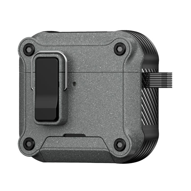 Custodia protettiva per auricolari con chiusura magnetica a scomparsa automatica e supporto integrato., For AirPods Pro 3, For AirPods 4