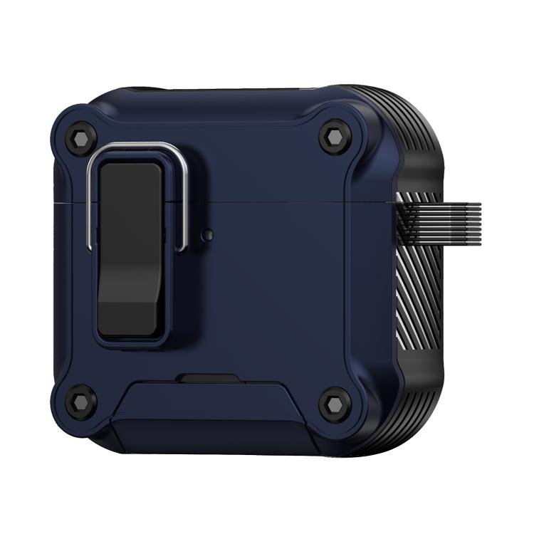 Custodia protettiva per auricolari con chiusura magnetica a scomparsa automatica e supporto integrato., For AirPods Pro 3, For AirPods 4