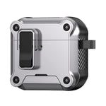 Custodia protettiva per auricolari con chiusura magnetica a scomparsa automatica e supporto integrato., For AirPods Pro 3, For AirPods 4