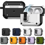 Custodia protettiva per auricolari con chiusura magnetica a scomparsa automatica e supporto integrato., For AirPods Pro 3, For AirPods 4