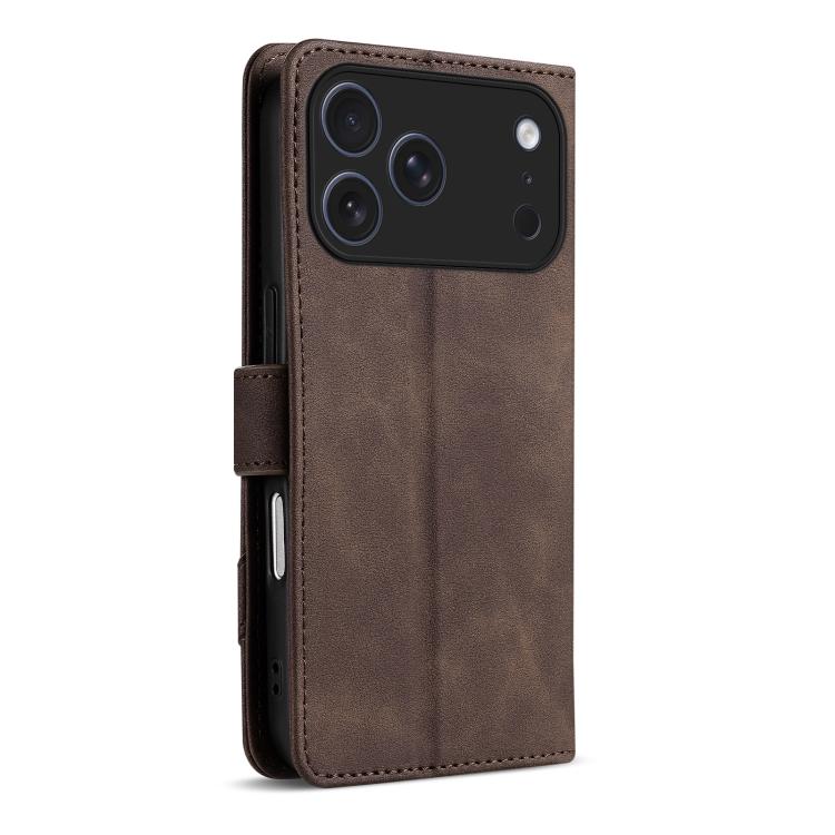 Portafoglio a tre carte AZNS serie A2 con protezione RFID e custodia per telefono in pelle vegana con cinturino., For iPhone Air, For iPhone 16 Pro Max, For iPhone 16 Pro, For iPhone 16 Plus