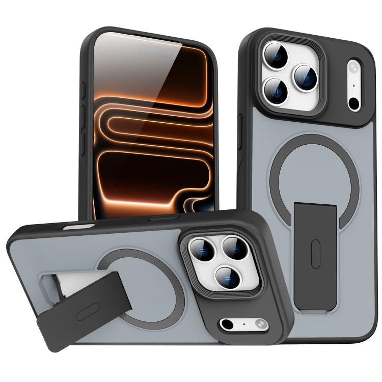 Custodia per telefono Skin Feel con supporto invisibile e MagSafe, For iPhone 16e / 17e, For iPhone 17 Pro Max, For iPhone 17 Pro, For iPhone 17