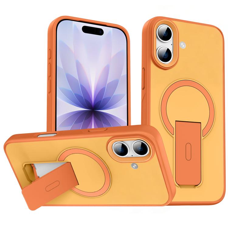 Custodia per telefono Skin Feel con supporto invisibile e MagSafe, For iPhone 16e / 17e, For iPhone 17 Pro Max, For iPhone 17 Pro, For iPhone 17