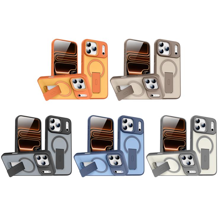 Custodia per telefono Skin Feel con supporto invisibile e MagSafe, For iPhone 16e / 17e, For iPhone 17 Pro Max, For iPhone 17 Pro, For iPhone 17