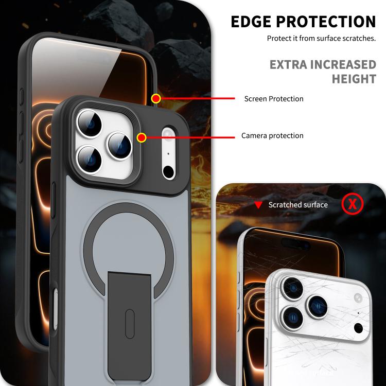 Custodia per telefono Skin Feel con supporto invisibile e MagSafe, For iPhone 16e / 17e, For iPhone 17 Pro Max, For iPhone 17 Pro, For iPhone 17