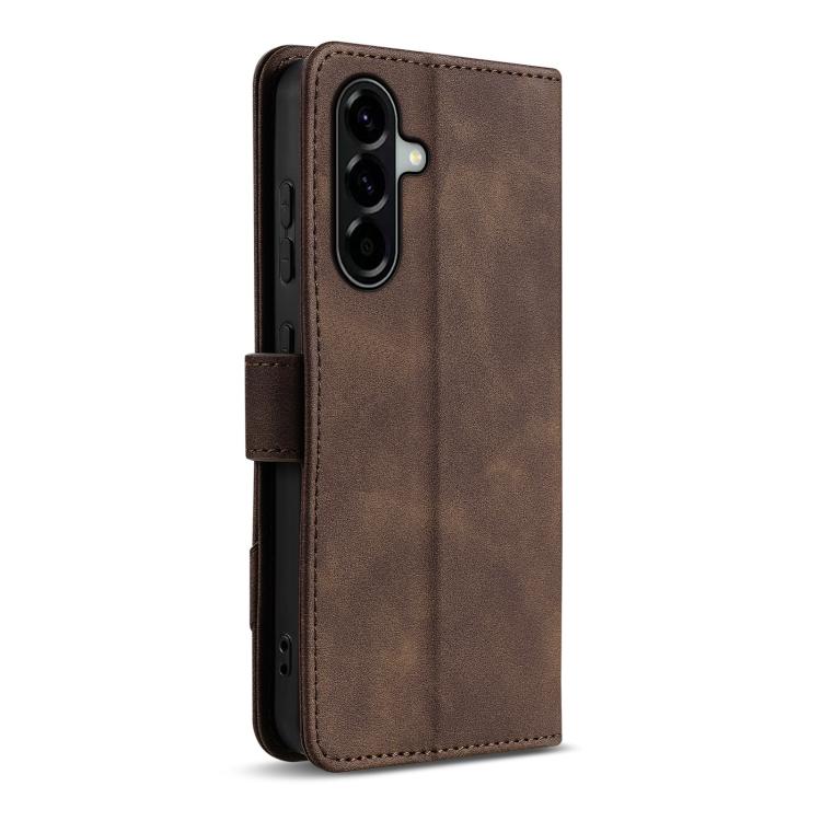 Portafoglio a tre carte AZNS serie A2 con protezione RFID e custodia per telefono in pelle vegana con cinturino., For Samsung Galaxy A36 5G, For Galaxy A16 5G / A16 4G, For Galaxy A15 5G / A15 4G, For Samsung Galaxy A55 5G