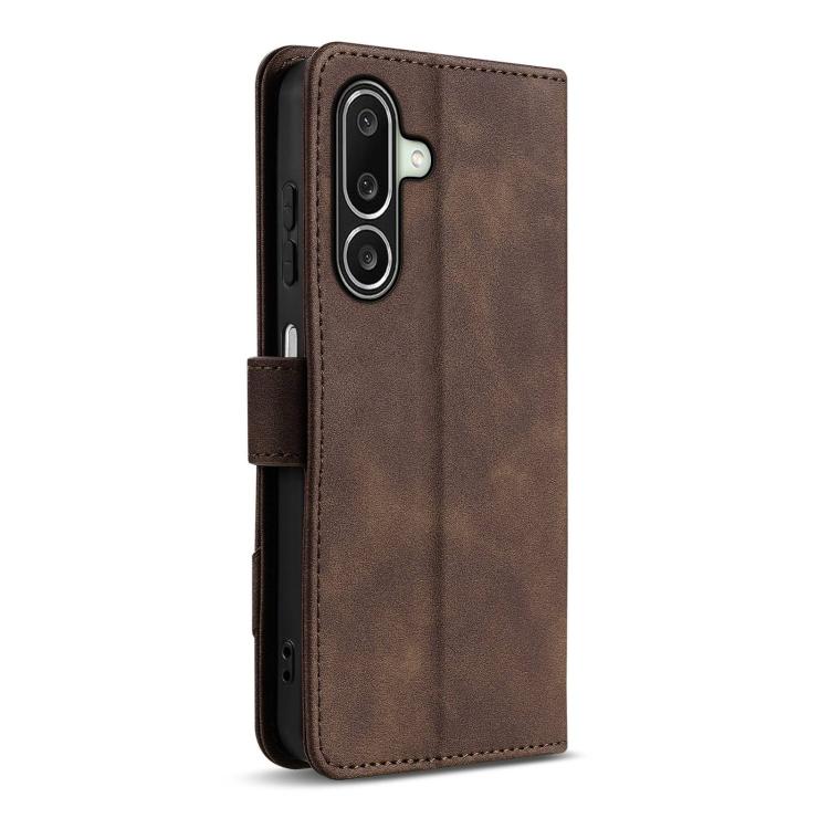 Portafoglio a tre carte AZNS serie A2 con protezione RFID e custodia per telefono in pelle vegana con cinturino., For Galaxy A27 5G, For Galaxy A06 5G, For Samsung Galaxy A56 5G, For Galaxy A26 5G