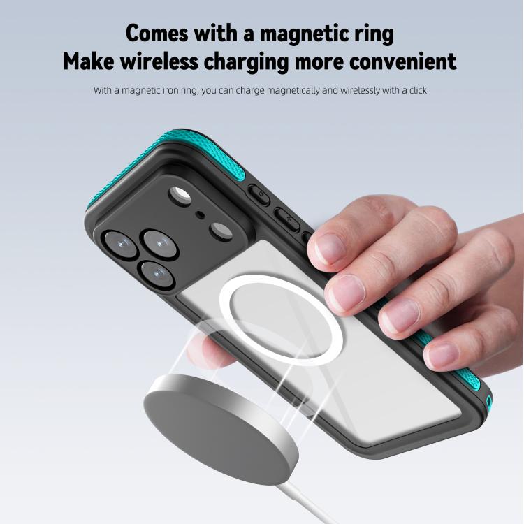 Custodia magnetica impermeabile IP68 per telefono RedPepper serie V., For iPhone 17 Pro Max