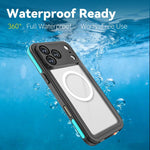 Custodia magnetica impermeabile IP68 per telefono RedPepper serie V., For iPhone 17 Pro Max