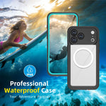 Custodia magnetica impermeabile IP68 per telefono RedPepper serie V., For iPhone 17 Pro Max