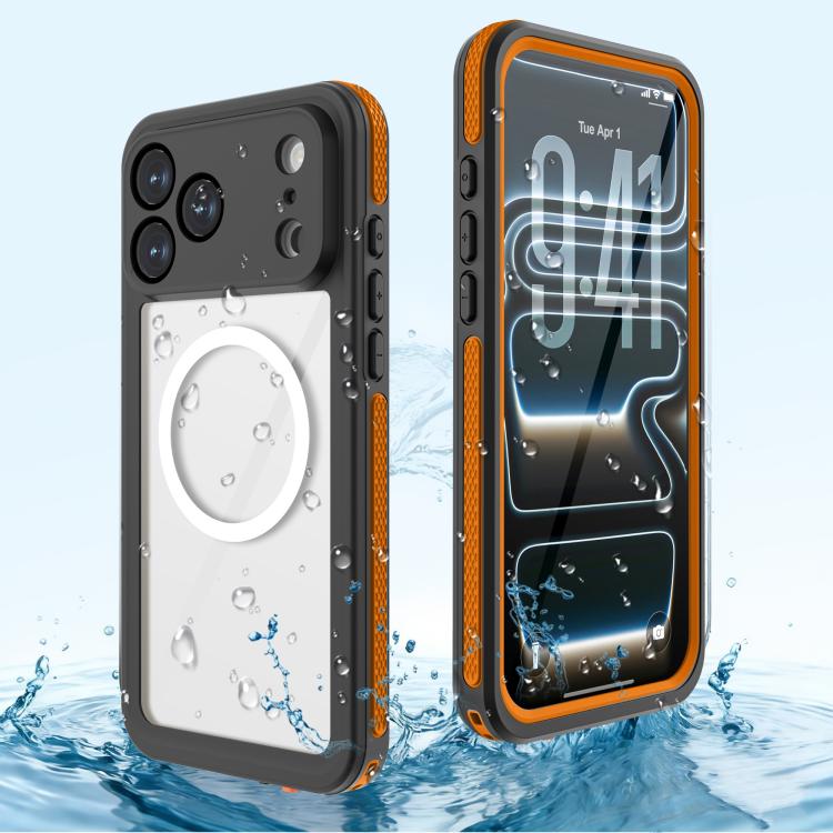 Custodia magnetica impermeabile IP68 per telefono RedPepper serie V., For iPhone 17 Pro Max