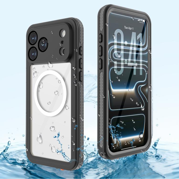 Custodia magnetica impermeabile IP68 per telefono RedPepper serie V., For iPhone 17 Pro Max