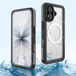 Custodia magnetica impermeabile IP68 per telefono RedPepper serie V., For iPhone 17 Pro, For iPhone 17