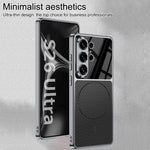Custodia magnetica per telefono GKK AG Phantom Plating Frame Skin Feel a copertura totale, For Samsung Galaxy S26 Ultra 5G