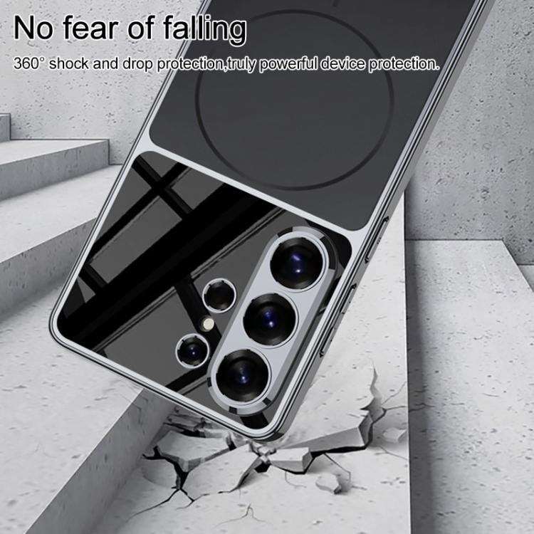 Custodia magnetica per telefono GKK AG Phantom Plating Frame Skin Feel a copertura totale, For Samsung Galaxy S26 Ultra 5G