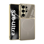 Custodia magnetica per telefono GKK AG Phantom Plating Frame Skin Feel a copertura totale, For Samsung Galaxy S26 Ultra 5G