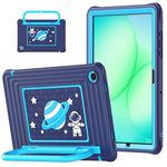Custodia ibrida in silicone per tablet PC con maniglia e tracolla, For Samsung Galaxy Tab A11+ / A9+