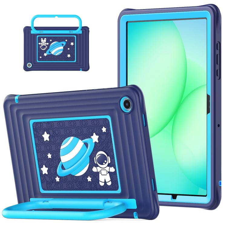 Custodia ibrida in silicone per tablet PC con maniglia e tracolla, For Samsung Galaxy Tab A11+ / A9+