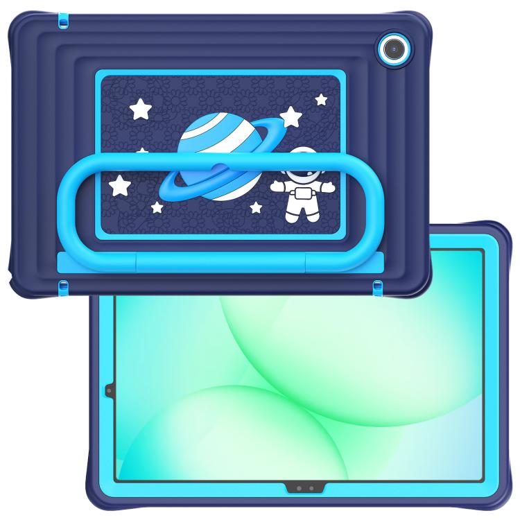 Custodia ibrida in silicone per tablet PC con maniglia e tracolla, For Samsung Galaxy Tab A11+ / A9+