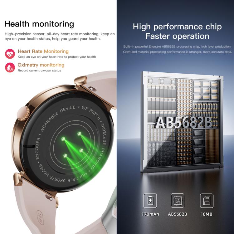Smartwatch Y31/S16 da 1,27 pollici con chiamate Bluetooth, cardiofrequenzimetro, ossigenazione del sangue, modalità sportive, altimetro GPS e fitness tracker.