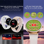 Smartwatch Y31/S16 da 1,27 pollici con chiamate Bluetooth, cardiofrequenzimetro, ossigenazione del sangue, modalità sportive, altimetro GPS e fitness tracker.