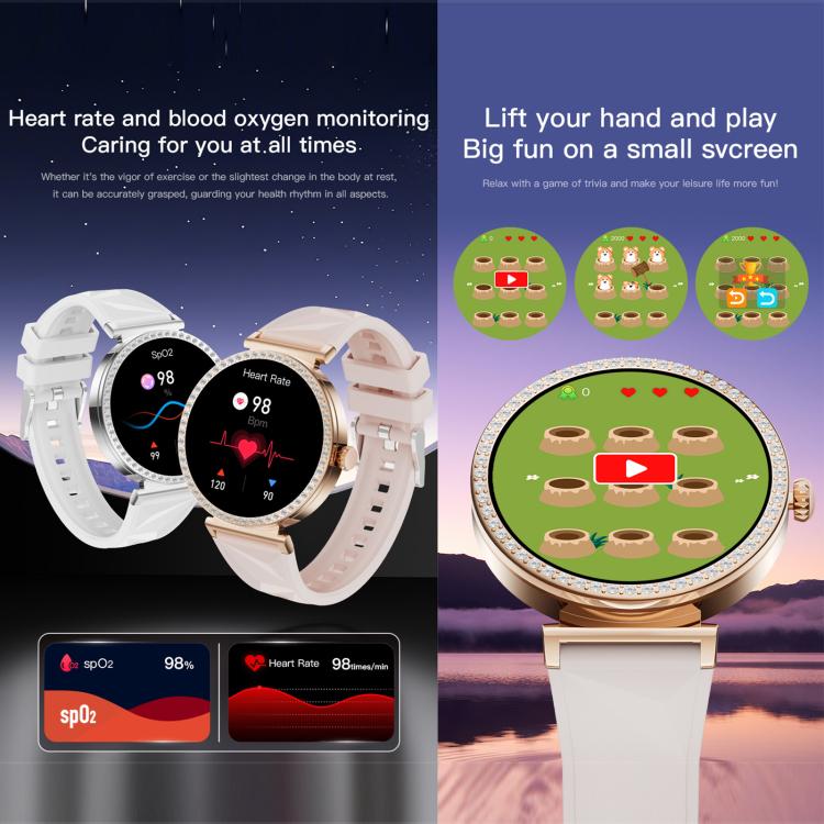 Smartwatch Y31/S16 da 1,27 pollici con chiamate Bluetooth, cardiofrequenzimetro, ossigenazione del sangue, modalità sportive, altimetro GPS e fitness tracker.