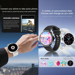 Smartwatch Y31/S16 da 1,27 pollici con chiamate Bluetooth, cardiofrequenzimetro, ossigenazione del sangue, modalità sportive, altimetro GPS e fitness tracker.