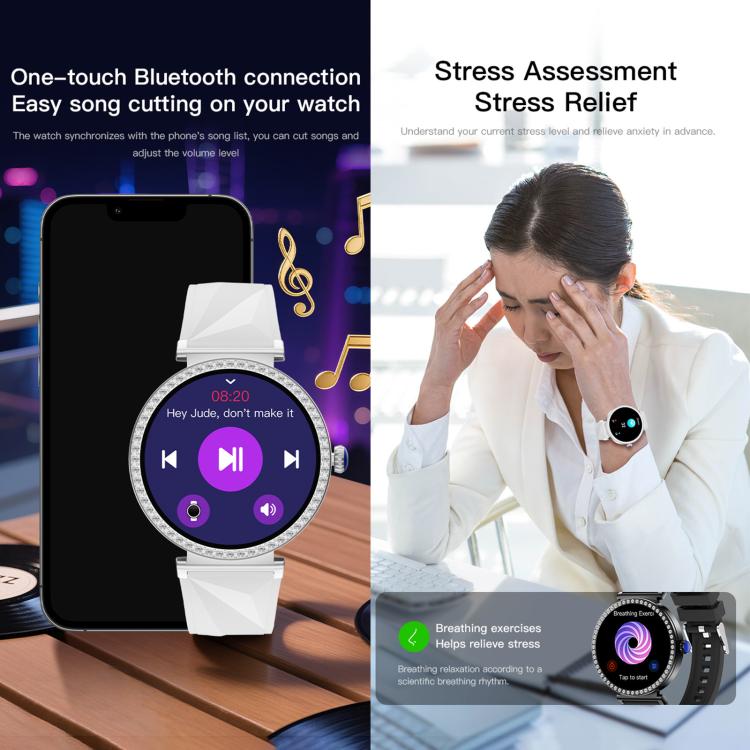 Smartwatch Y31/S16 da 1,27 pollici con chiamate Bluetooth, cardiofrequenzimetro, ossigenazione del sangue, modalità sportive, altimetro GPS e fitness tracker.