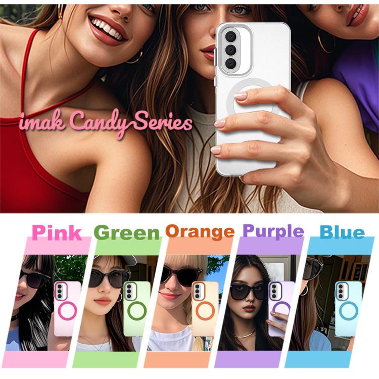 Custodia per telefono IMAK Candy Series antiurto con MagSafe, For Samsung Galaxy A57 5G, For Samsung Galaxy A37 5G