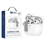 Custodia protettiva integrale per auricolari XDcase Armor con gancio e chiusura di sicurezza., For AirPods Pro 3, For AirPods 4, For AirPods Pro 2 / 1