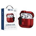 Custodia protettiva integrale per auricolari XDcase Armor con gancio e chiusura di sicurezza., For AirPods Pro 3, For AirPods 4, For AirPods Pro 2 / 1