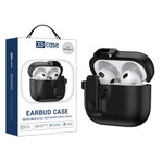 Custodia protettiva integrale per auricolari XDcase Armor con gancio e chiusura di sicurezza., For AirPods Pro 3, For AirPods 4, For AirPods Pro 2 / 1