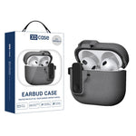 Custodia protettiva integrale per auricolari XDcase Armor con gancio e chiusura di sicurezza., For AirPods Pro 3, For AirPods 4, For AirPods Pro 2 / 1