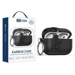 Custodia protettiva integrale per auricolari XDcase Armor con gancio e chiusura di sicurezza., For AirPods Pro 3, For AirPods 4, For AirPods Pro 2 / 1