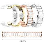 Cinturino per orologio xDfind in ceramica e acciaio inossidabile, For Apple Watch 42 / 44 / 45 / 46 / 49mm, For Apple Watch 38 / 40 / 41 / S11 42mm