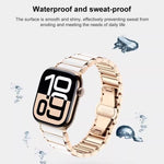 Cinturino per orologio xDfind in ceramica e acciaio inossidabile, For Apple Watch 42 / 44 / 45 / 46 / 49mm, For Apple Watch 38 / 40 / 41 / S11 42mm
