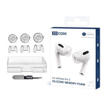 XDcase 3 paia di inserti auricolari di ricambio in silicone liquido, taglie S/M/L, For AirPods Pro 3, For AirPods Pro 1 / 2
