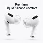 XDcase 3 paia di inserti auricolari di ricambio in silicone liquido, taglie S/M/L, For AirPods Pro 3, For AirPods Pro 1 / 2