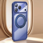 Custodia per telefono con supporto magnetico effetto pelle e foro di precisione, dotata di pulsante di scatto AI., For iPhone 17 Pro Max, For iPhone 17 Pro