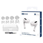 XDcase 4 paia di inserti auricolari di ricambio in silicone liquido, taglie XS/S/M/L, For AirPods Pro 3, For AirPods Pro 1 / 2