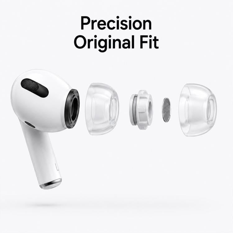XDcase 4 paia di inserti auricolari di ricambio in silicone liquido, taglie XS/S/M/L, For AirPods Pro 3, For AirPods Pro 1 / 2