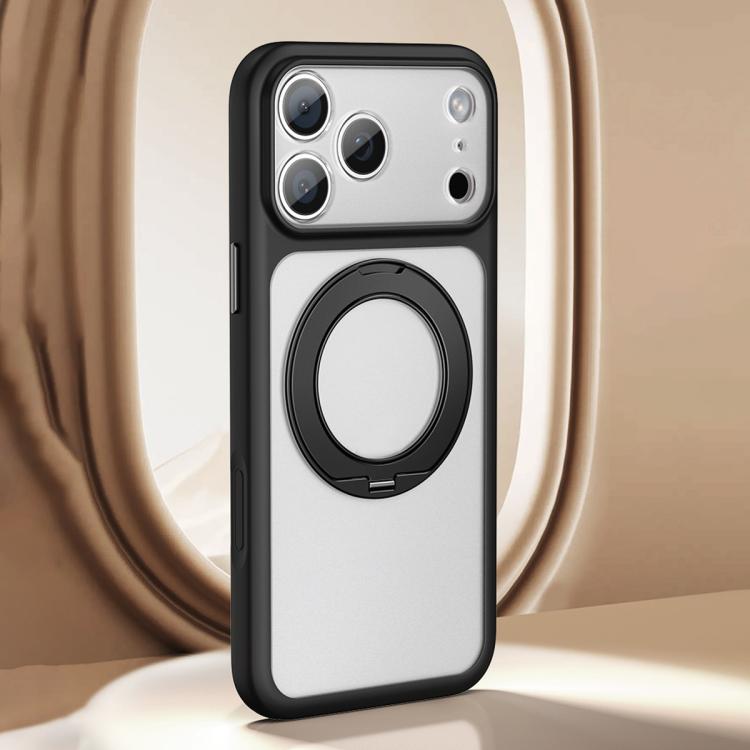 Custodia per telefono con supporto magnetico, ampia apertura, effetto pelle satinata, con pulsante di scatto AI., For iPhone 17 Pro Max, For iPhone 17 Pro