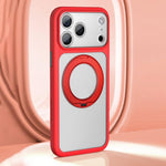 Custodia per telefono con supporto magnetico, ampia apertura, effetto pelle satinata, con pulsante di scatto AI., For iPhone 17 Pro Max, For iPhone 17 Pro